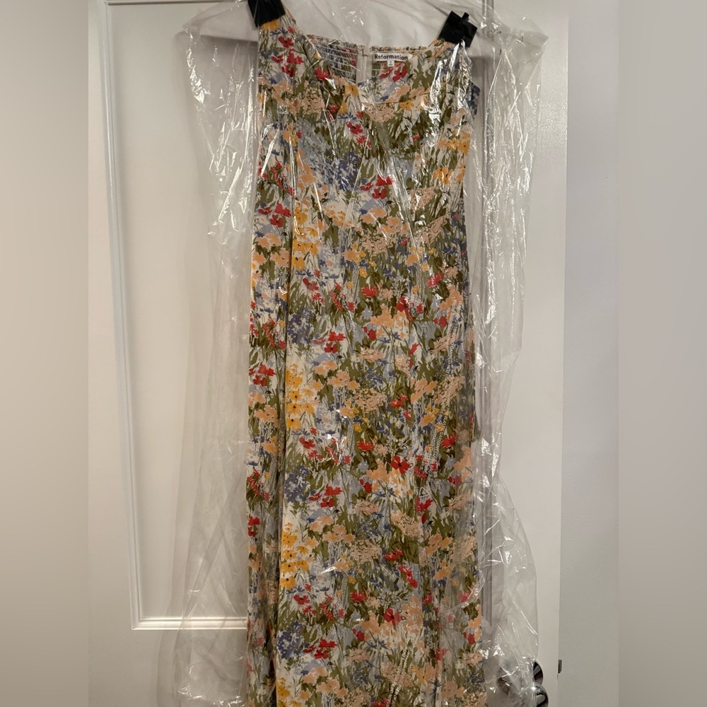 Reformation Nadira Dress Multi - Size 4 - Picture 4 of 4